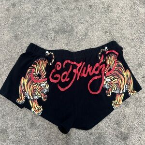 Ed Hardy mini shorts